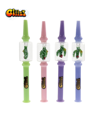 6 IN GLIIZY HONEY STRAW GLASS
NECTAR COLLECTOR