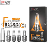 LOOKAH FIREBEE 510 THREAD
QUARTZ COILS 5CT/PK