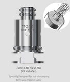 SMOK NORD REPLACEMENT COILS 5CT/PK