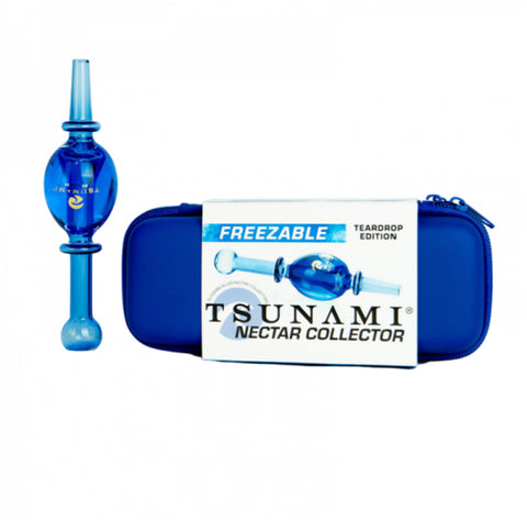 TSUNAMI FREEZABLE TEAR DROP GLASS NECTAR COLLECTOR