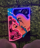 RETRO LOVE UV PRINTED X NEON ARTWORK: NOSTALGIC CHARM