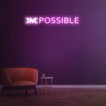 IMPOSSIBLE - NEON SIGN