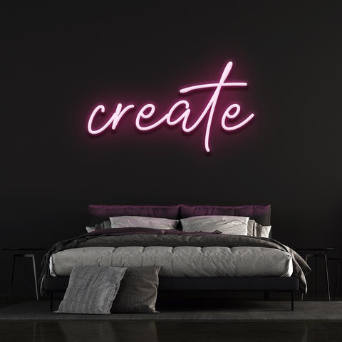 CREATE - NEON SIGN