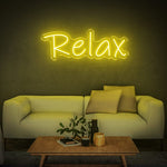 RELAX - NEON SIGN