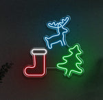 CHRISTMAS ICONS - LED NEON SIGN