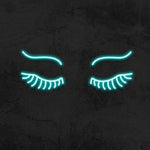 EYES WITH LASHES - LED NEON SIGN