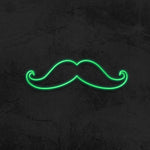 MUSTACHE - LED NEON SIGN