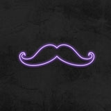 MUSTACHE - LED NEON SIGN