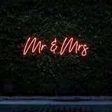 MR & MRS -NEON SIGN