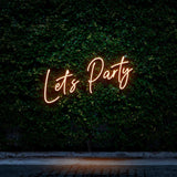 LET'S PARTY - LED NEON SIGN