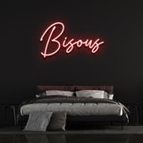 BISOUS - LED NEON SIGN