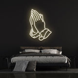 PRAYING HANDS - LED NEON SIGN