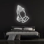 PRAYING HANDS - LED NEON SIGN