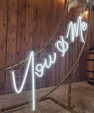 YOU & ME - LED NEON SIGN