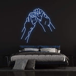 HOLD HANDS - NEON SIGN