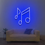 Music Notes - LED Neon Sign