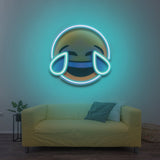 Laughing Emoji - UV LED Neon Sign