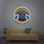 Laughing Emoji - UV LED Neon Sign