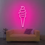 Ice Cream 3- LED Neon Sign