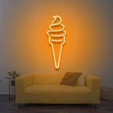 Ice Cream 3- LED Neon Sign