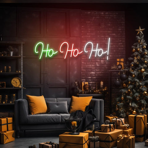 Ho Ho Ho - LED Neon Sign