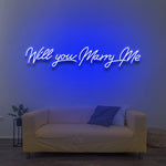 Will You Marry Me - LED Neon Sign