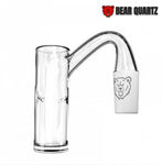 Bear Quartz 22mm Lowrider Banger with a durable design, featuring a clear glass finish and the iconic bear logo, ideal for dabbing enthusiasts.