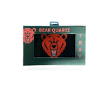 Bear Quartz OG glass tray packaging featuring a red bear logo