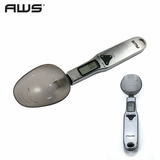 Digital Spoon Scale AWS SG-300 – Precise measuring tool for medicines, supplements, and cooking ingredients with dual-size spoons and 0.1g accuracy.