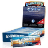 Elements ultra-thin rice rolling papers king size with sugar gum for smooth smoking