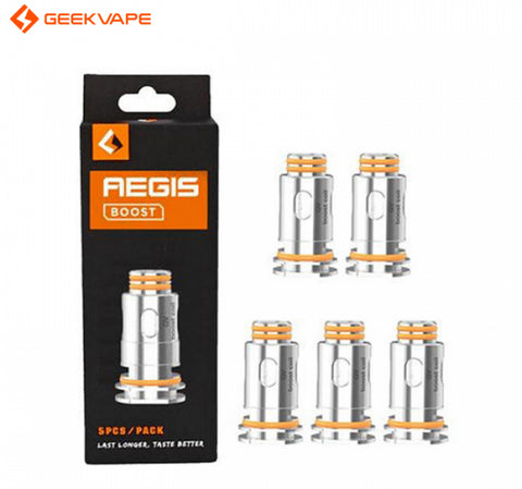 GeekVape B Series Replacement Coils, 5CT Pack, MTL & DTL Vaping, Compatible with Aegis Boost, Hero, Zeus Nano Tank, and Z50 Kit