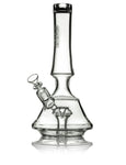 GRAV Empress Water Pipe – Elegant 13-inch borosilicate glass bong with custom diamond perc and 14mm funnel bowl for flower use.