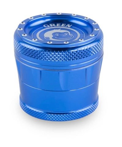 Green Monkey Tamarin 4-Piece Herb Grinder – Precision-engineered sharp teeth for smooth and efficient grinding.