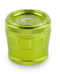 Green Monkey Tamarin Premium Grinder – Durable 4-piece design with pollen catcher and storage compartment.