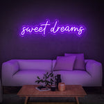 LED Neon Sign Sweet Dreams - Nursery Decor - Kids Room Decor