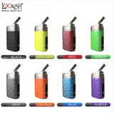 Lookah Python Concentrate Vape Kit - Compact 650mAh wax vape pen with 710 quartz coil compatibility, serpentine textured body, and Type-C USB charging.