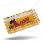 RAW Classic Glass Ashtray – Premium glass ashtray with a deep cavity for long smoke sessions, dishwasher safe for easy cleaning.