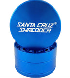 Durable Santa Cruz Shredder 2.6" 4-Piece Grinder with non-stick coating and stainless steel build for efficient tobacco grinding.