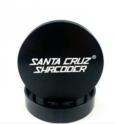 Santa Cruz Shredder 2.1" 2-Piece Grinder with non-stick coating for smooth and efficient tobacco grinding.