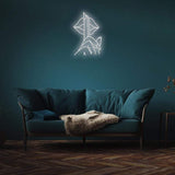  Secret Lips Neon LED Wall Light, ideal for creating a stylish ambiance in beauty salons and bedrooms.