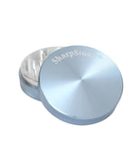 SharpStone® 2.2" metal grinder with powerful neodymium magnets for secure closure and smooth herb grinding.