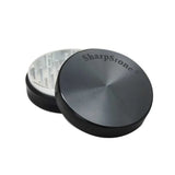 SharpStone® 2.2" metal grinder with aircraft-grade aluminum and razor-sharp diamond cutting blades.