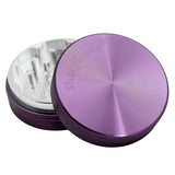 SharpStone® 2-piece CNC-machined herb grinder made from aircraft-grade aluminum for precise and smooth grinding.