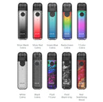 SMOK Novo 4 Mini Kit with 900mAh battery, adjustable wattage (12W-20W), and 2mL pod. Leak-proof LP1 coils for enhanced vaping experience. Includes meshed 0.9Ω MTL coil.