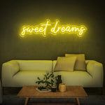  Sweet Dreams LED Neon Sign - Bedroom Decor - Nursery Decor - Living Room Decor