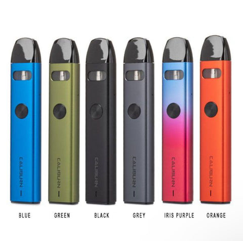 Uwell Caliburn A2 Pod System 520mAh - 2ml Pods - Type-C Charging - PRO-FOCS Tech