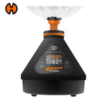 Volcano Hybrid Onyx Dual Vaporizer by Storz & Bickel with touch control and app compatibility for enhanced vaping experience.